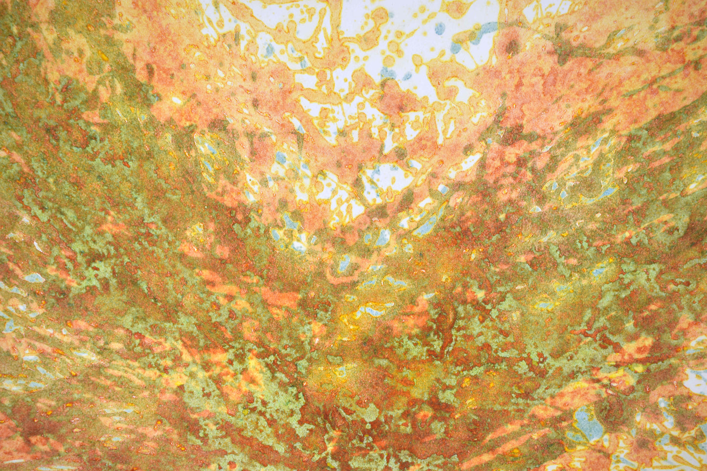 'Fire' Original Carborundum Print on Paper