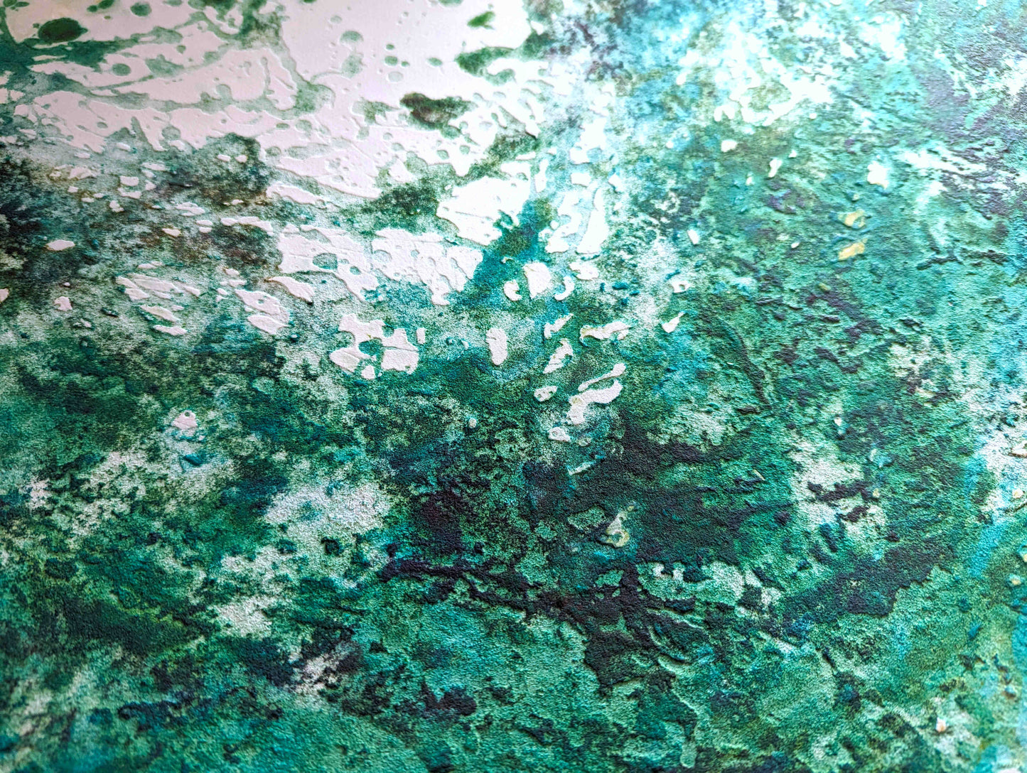 'Flight Series - Water' Original Carborundum Print on Paper