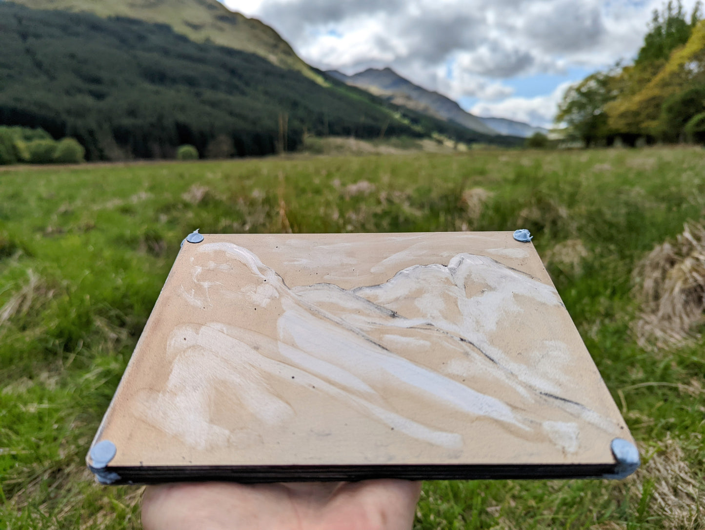 'Highlands’ Etching (Trial Proof)