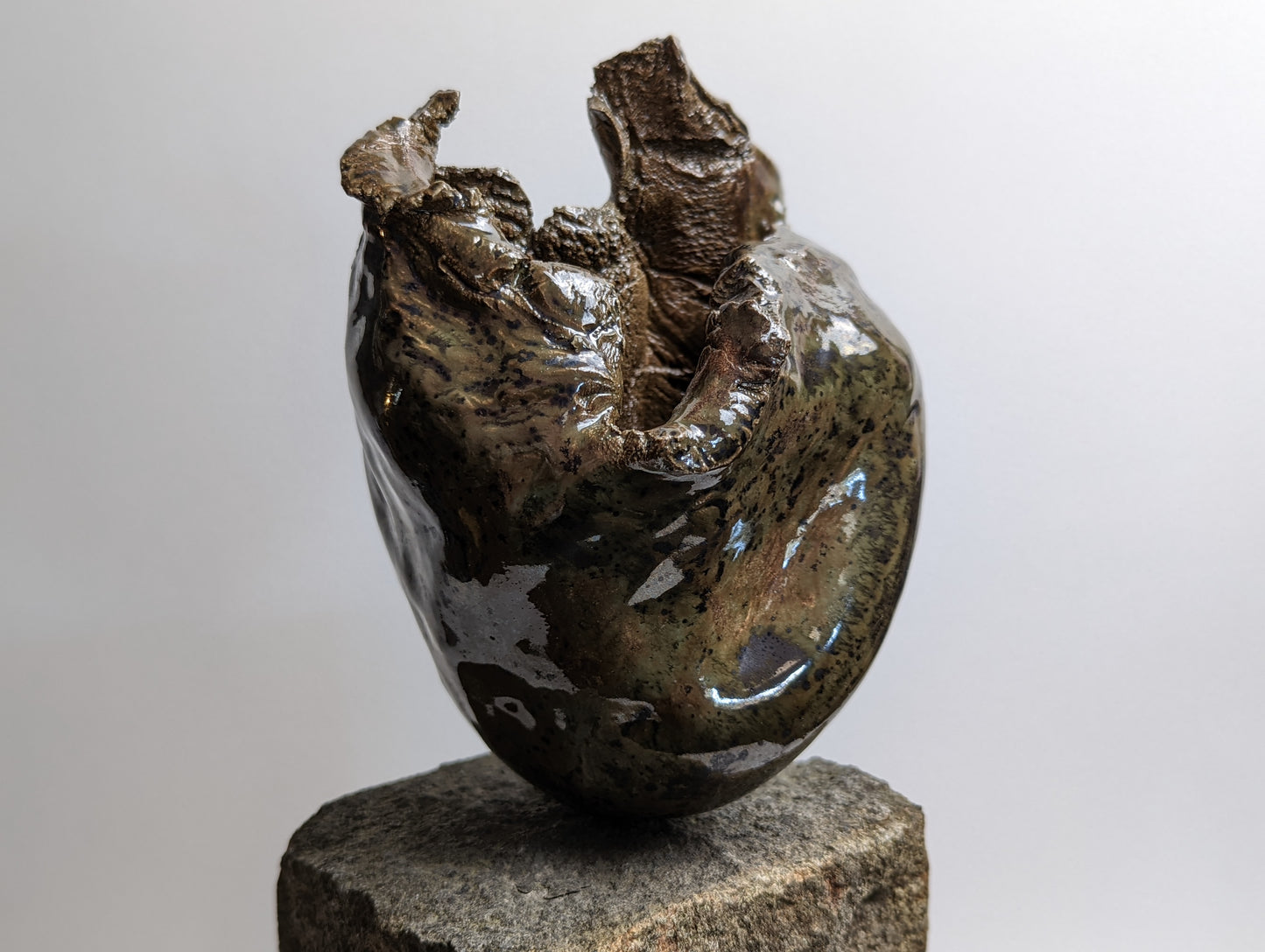 'Heart In The Highlands' Ceramic Sculpture