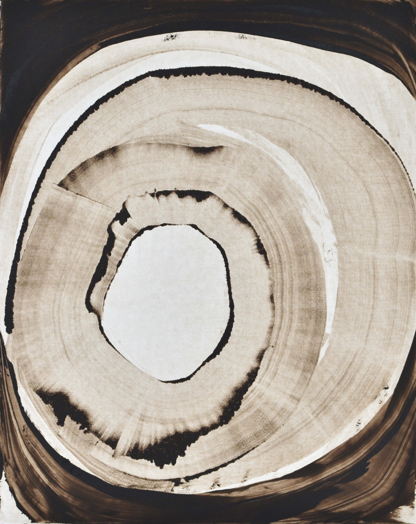 'Heartwood' Original Monoprint