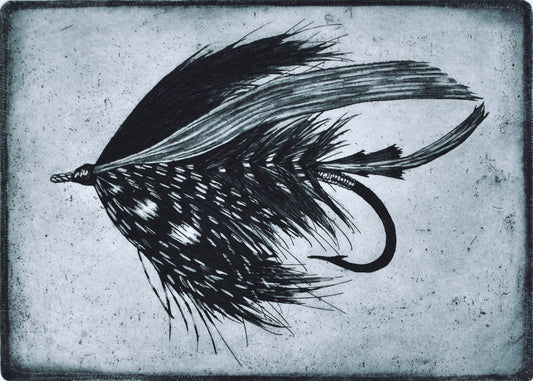 'Ackroyd' Salmon Fly Etching