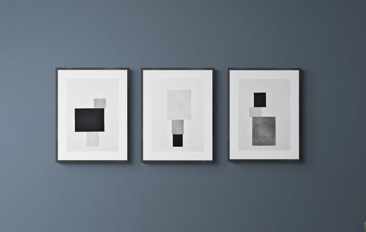 'Shuffle I, II, III' Original Etching